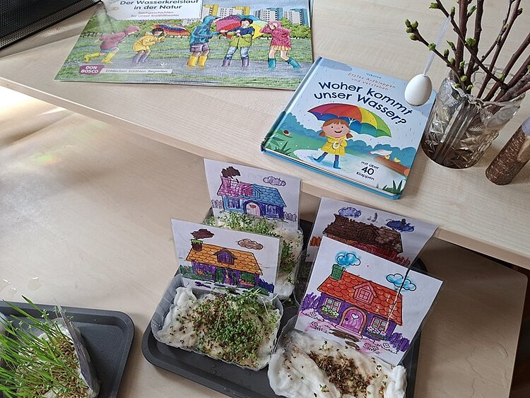 Unser Wasserprojekt in der KITA Waldräuber