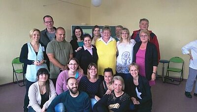 Die KITA Waldräuber verabschiedet Marina Behnisch in den Ruhestand Die KITA Waldräuber verabschiedet Marina Behnisch in den Ruhestand -1