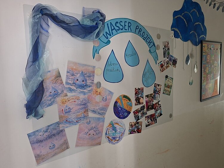 Unser Wasserprojekt in der KITA Waldräuber
