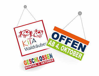 KITA Waldräuber am 2. Oktober geschlossen KITA Waldräuber am 2. Oktober geschlossen-1
