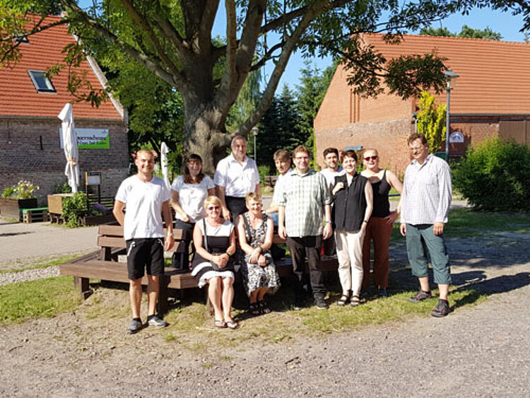Führungskräfte auf Weiterbildung in einer mittelalterlichen Ackerbürgerstadt Führungskräfte auf Weiterbildung in einer mittelalterlichen Ackerbürgerstadt