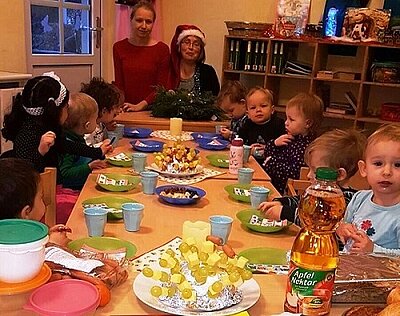 Nikolausfeier in der KITA Waldräuber Nikolausfeier in der KITA Waldräuber