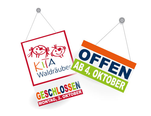 KITA Waldräuber am 2. Oktober geschlossen KITA Waldräuber am 2. Oktober geschlossen-1