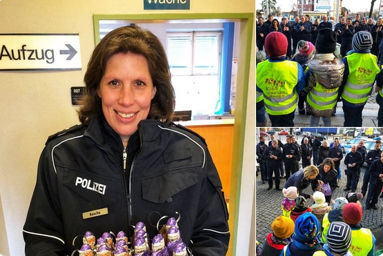 Polizei Berlin twittert über KITA-Waldräuber-Besuch Polizei Berlin twittert über KITA-Waldräuber-Besuch-1