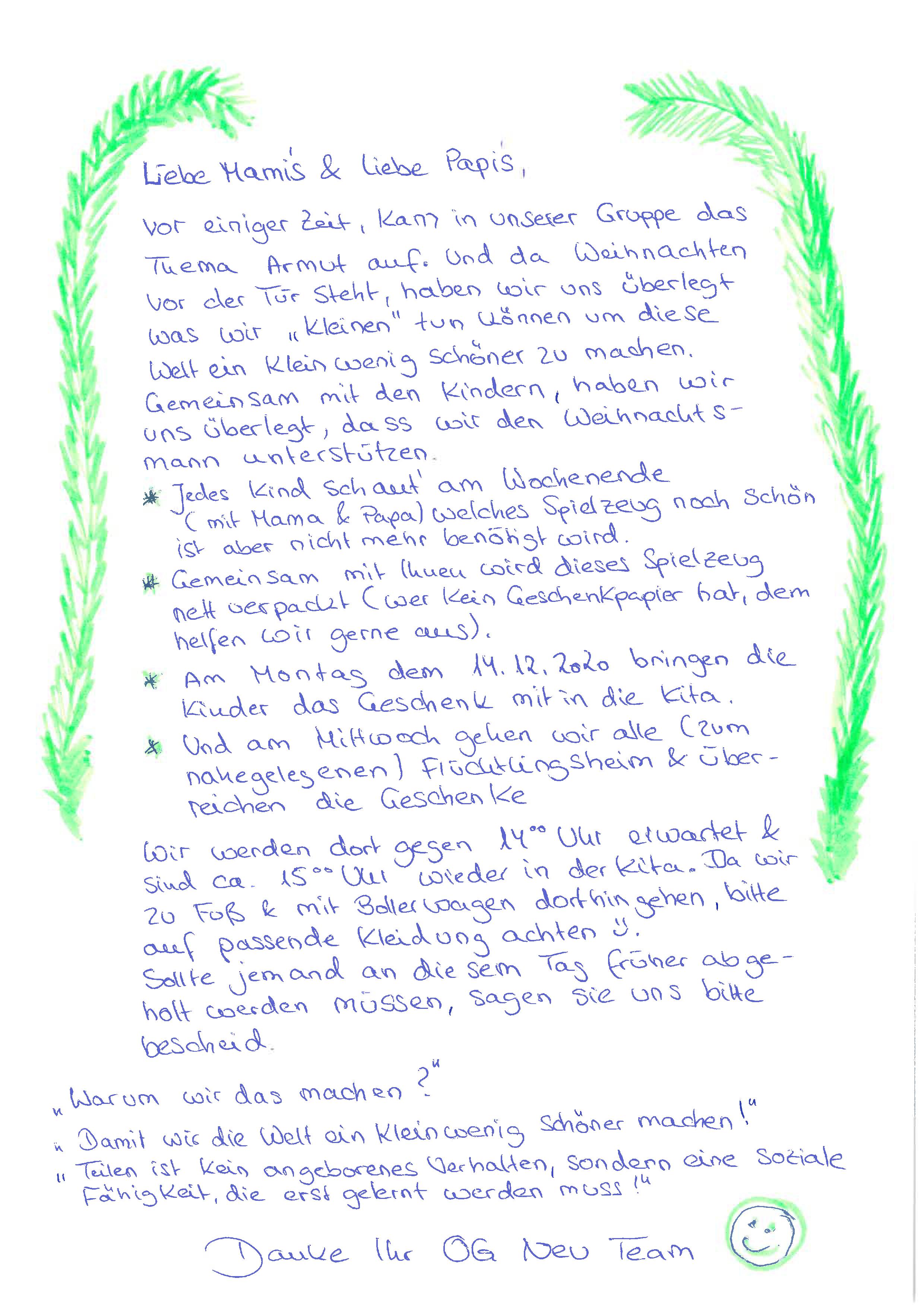 Weihnachten in der KITA Waldräuber Weihnachten in der KITA Waldräuber-2
