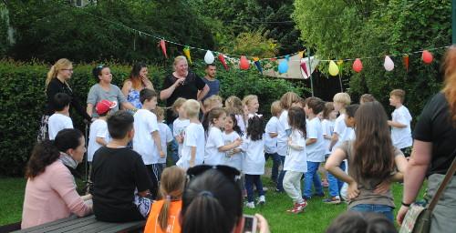 Vorschulkinder mit Zuckertütenfest verabschiedet Vorschulkinder mit Zuckertütenfest verabschiedet-5